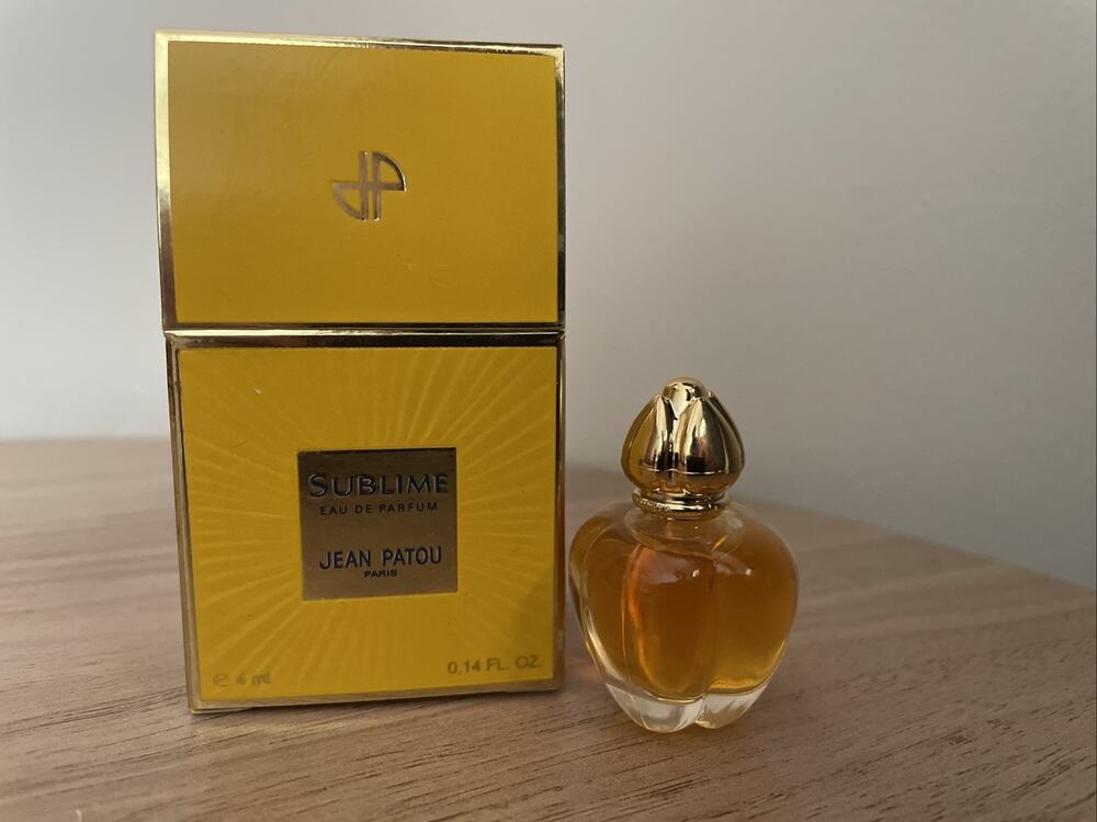 Sublime By Jean Patou 4ML MINI .14 Ounce With Box